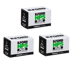 Ilford 1574577 HP5 Plus  Black and White Print Film  35 mm  ISO 400  36 Exposures (Pack of 3)