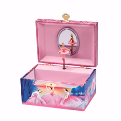 Schylling Iridescent Ballerina Jewelry Box, Jewellery box, Pink, Swan Lake, 8 yr(s)