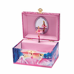 Schylling Iridescent Ballerina Jewelry Box