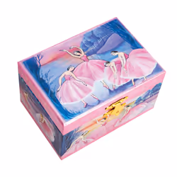 Schylling Iridescent Ballerina Jewelry Box