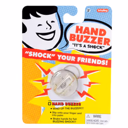 Schylling Hand Buzzer, Metal, Grey, Child, Any gender, 6 yr(s), China