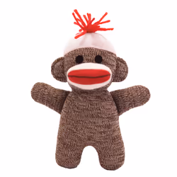 Schylling Sock Monkey Baby – Brown, Toy animals, 0 yr(s)