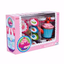 Schylling Cupcake Tin Tea Set
