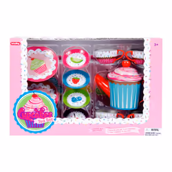 Schylling Cupcake Tin Tea Set
