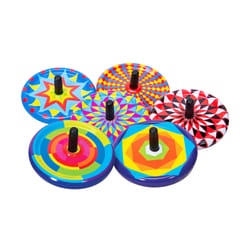 Schylling Tiny Tin Tops Twirling spinning top