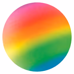 Schylling Mega Rainbow Ball, Playing ball