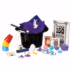 Schylling Deluxe Magic Hat Set, Magic Hat, 150 tricks, 6 yr(s)