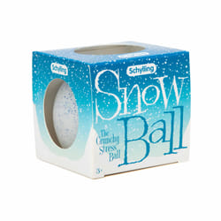 Schylling Snow Ball Crunch Stress ball