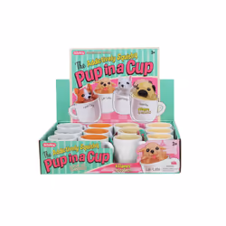 Schylling Pup in a Cup, Stress ball, 3 yr(s), Assorted colours, 1 pc(s)