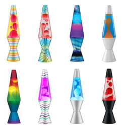 Lava Lamp 14.5" Motion Wax Liquid Bedroom Relaxation Mood Night Light