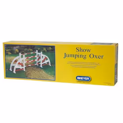 Breyer Show Jumping Oxer, 8 yr(s), White