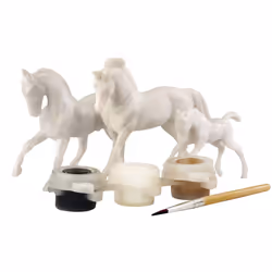 Breyer Horses Stablemates Horse Family Paint Set | 3 Horse Set | 1:32