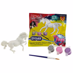Breyer Unicorn Surprise Paint & Play Blind Bag, 4 yr(s), Pink, Purple, Silver, White, 1 pc(s)