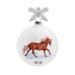 Breyer 700827 Christmas ornament Ball christmas ornament Glass Multicolour, White 1 pc(s)