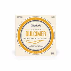 D'Addario EJ64, Dulcimer, Steel, 4 pc(s)