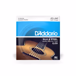 D'Addario EJ35 musical instrument strings Acoustic 12 pc(s) Guitar