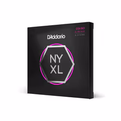 D'Addario NYXL0980, Guitar, Steel, Electric, 8 pc(s)
