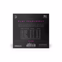 D'Addario NYXL0980 musical instrument strings Electric 8 pc(s) Steel Guitar