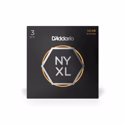 D'Addario NYXL1046-3P musical instrument strings Electric 6 pc(s) Steel Guitar