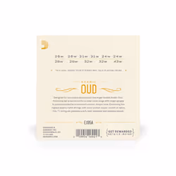 D'Addario EJ95A musical instrument strings 11 pc(s) Nylon Oud
