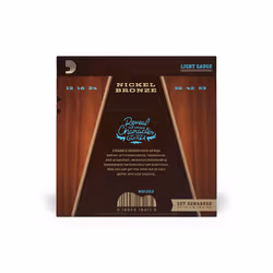 D'Addario NB1253 musical instrument strings Acoustic 6 pc(s) Phosphor bronze Guitar