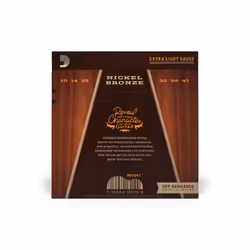 D'Addario NB1047 musical instrument strings Acoustic 6 pc(s) Phosphor bronze Guitar