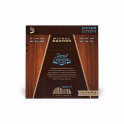 D'Addario NB1047-12 musical instrument strings Acoustic 12 pc(s) Phosphor bronze Guitar