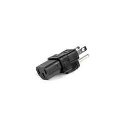 D'Addario PW-IECBA-01 cable gender changer IEC NEMA Black