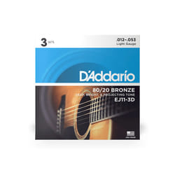 D'Addario EJ11-3D musical instrument strings Acoustic 18 pc(s) Guitar