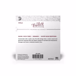 D'Addario Bowed Corde seule (La) pour alto Pro-Arte, « Medium Scale », tension Medium 1 pc(s) Synthetic Viola