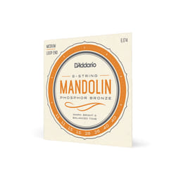D'Addario EJ74 musical instrument strings 8 pc(s) Mandolin
