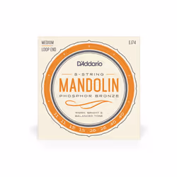 D'Addario EJ74 musical instrument strings 8 pc(s) Mandolin