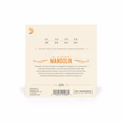 D'Addario EJ74 musical instrument strings 8 pc(s) Mandolin