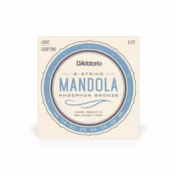 D'Addario EJ72, Mandola, Phosphor bronze, 8 pc(s)