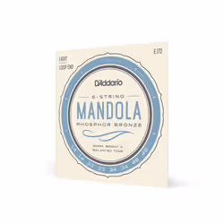 D'Addario EJ72 musical instrument strings 8 pc(s) Phosphor bronze Mandola