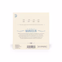 D'Addario EJ62 musical instrument strings 8 pc(s) Mandolin