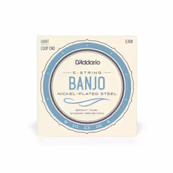 D'Addario EJ60 musical instrument strings 5 pc(s) Steel Banjo
