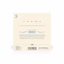 D'Addario EJ60 musical instrument strings 5 pc(s) Steel Banjo