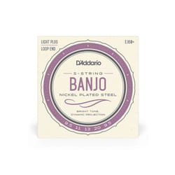 D'Addario EJ60+ musical instrument strings 5 pc(s) Steel Banjo
