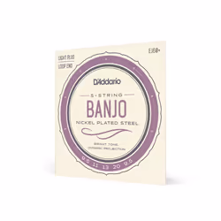 D'Addario EJ60+ musical instrument strings 5 pc(s) Steel Banjo