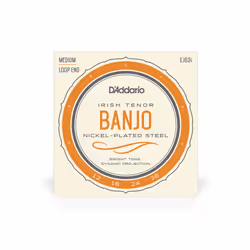 D'Addario EJ63I, Banjo, Steel, 4 pc(s)