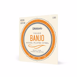 D'Addario EJ63, Banjo, Steel, 4 pc(s)