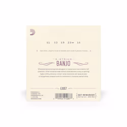D'Addario EJS57 musical instrument strings 5 pc(s) Stainless steel Banjo