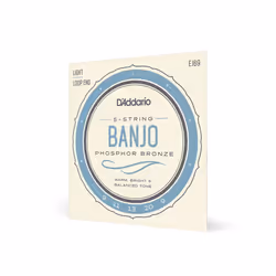 D'Addario EJ69 musical instrument strings 5 pc(s) Steel Banjo