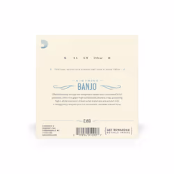 D'Addario EJ69 musical instrument strings 5 pc(s) Steel Banjo