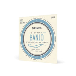 D'Addario EJ69B musical instrument strings 5 pc(s) Banjo
