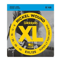 D'Addario EXL125-3D musical instrument strings Electric 18 pc(s) Steel Guitar