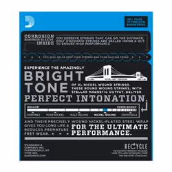 D'Addario EXL125-3D musical instrument strings Electric 18 pc(s) Steel Guitar