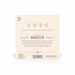 D'Addario EJ70 musical instrument strings 8 pc(s) Mandolin