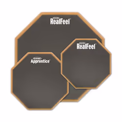 Evans RF12G, Drum practice pad, Grey, Rubber, Wood, 1 pc(s)